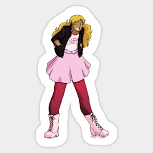 Pink Bailey Sticker